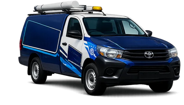 Service van at a Newport callout