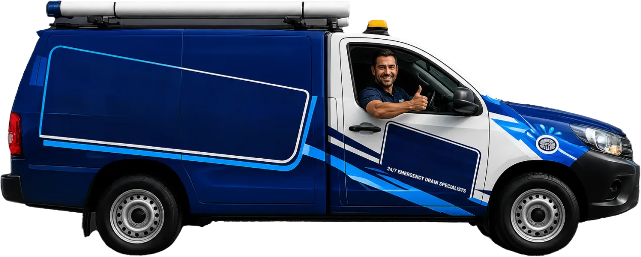 Service van at a Newport callout
